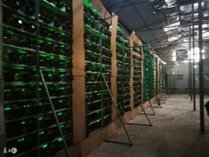 Image showing a high-powered mining rig setup